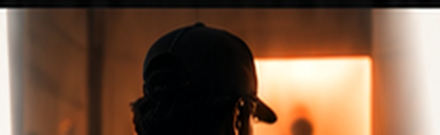 Creator filming in a studio environment